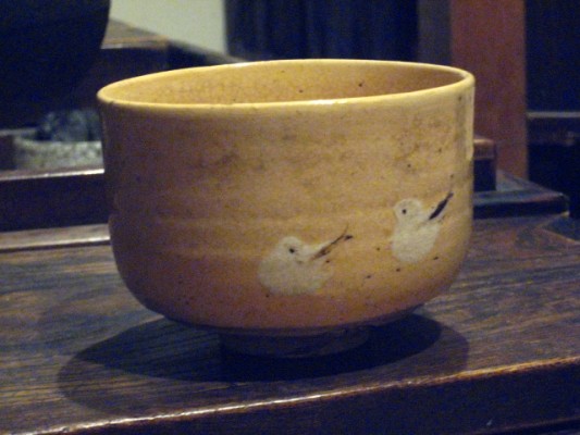 隅田川燒「都鳥の茶碗」-