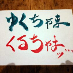 ゆくちゃまッくるちゃまッ・・・