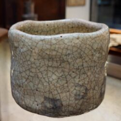 楽七代目ッ　長入さん作ッ　志野写茶碗さんッ！！！